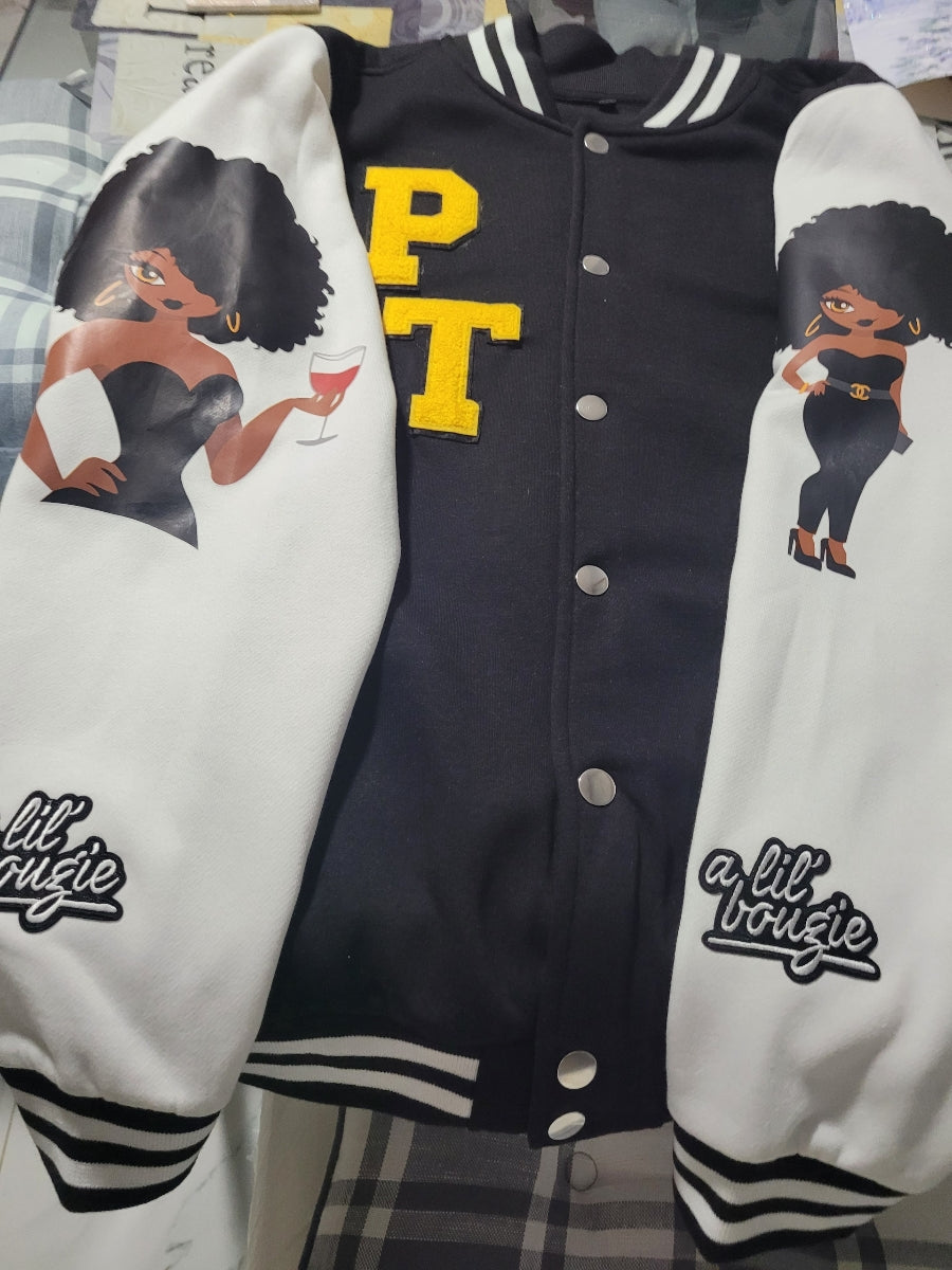 God's Girl Letterman Jacket