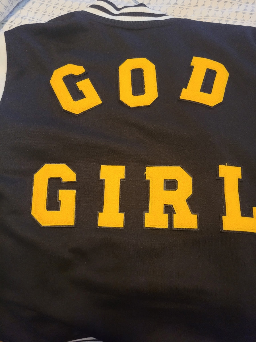 God's Girl Letterman Jacket